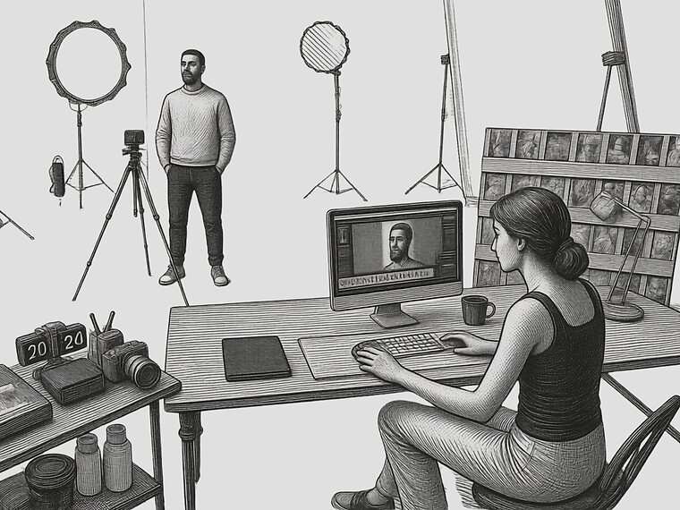 The production studio