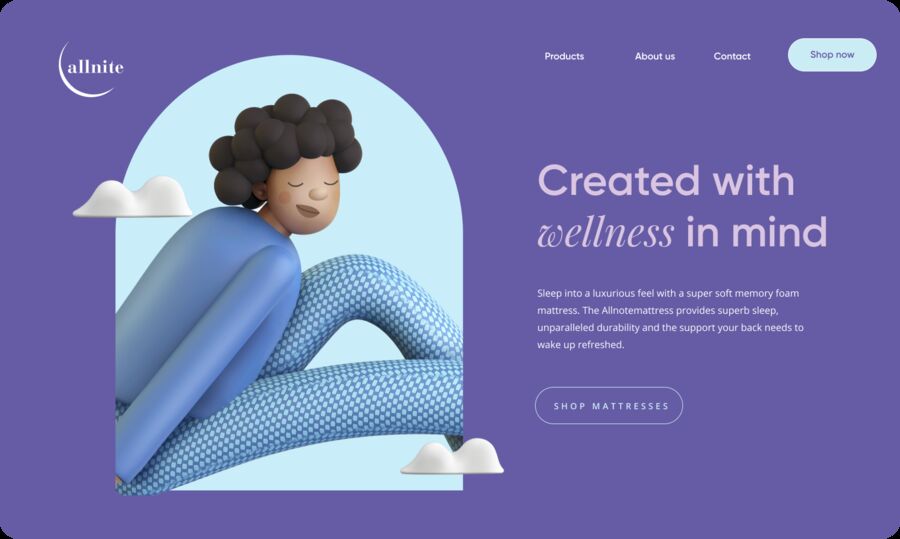 Allnite web experience