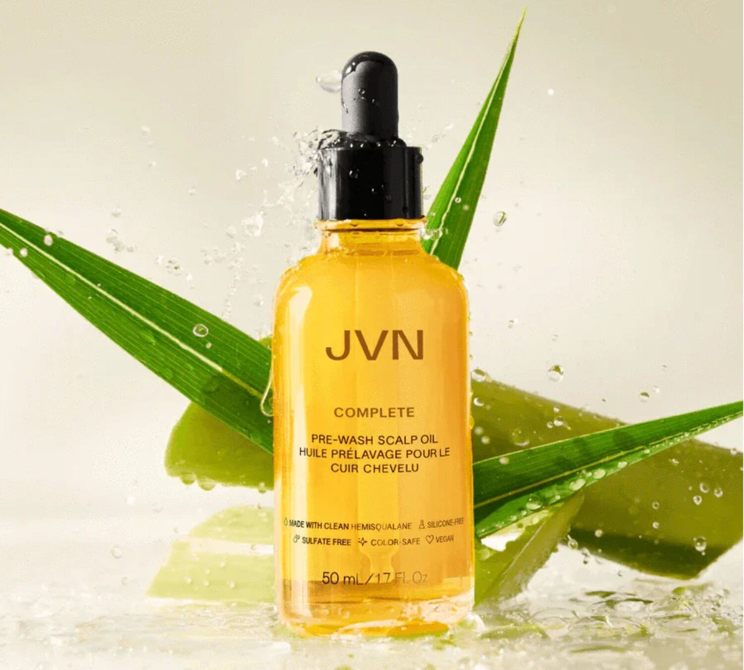 JVN Hair product campaign