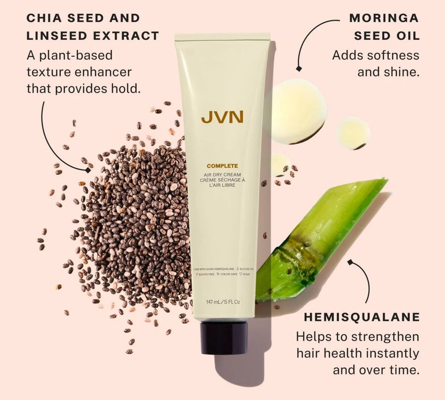 JVN Hair ingredient storytelling
